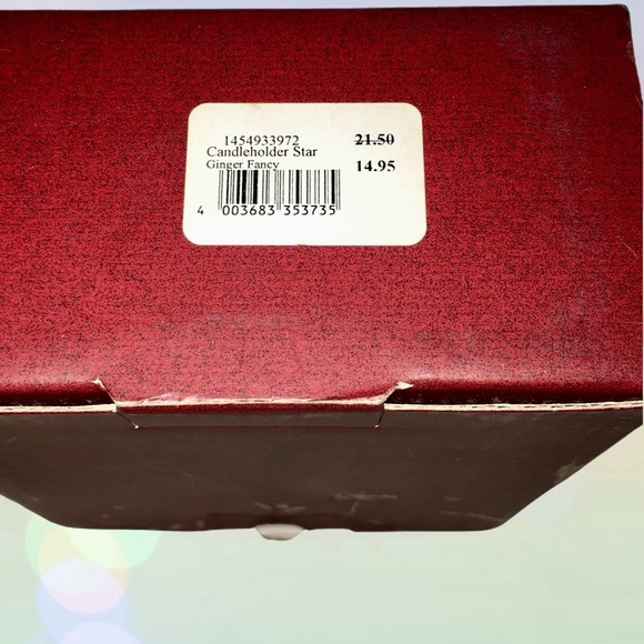 📚 VILLEROY and BOCH Gingerbread Wheel Candle Holder - Picture 3 of 4